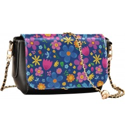 Colorful Floral Crossbody Camera Bag for Women Waterproof Small Black Purses with Adjustable Strap Sling Bags $17.21 Shoulder...