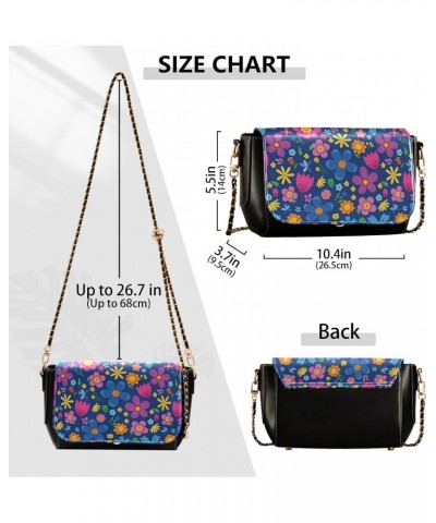 Colorful Floral Crossbody Camera Bag for Women Waterproof Small Black Purses with Adjustable Strap Sling Bags $17.21 Shoulder...