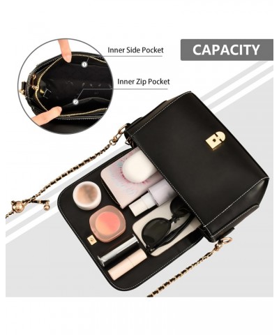 Colorful Floral Crossbody Camera Bag for Women Waterproof Small Black Purses with Adjustable Strap Sling Bags $17.21 Shoulder...