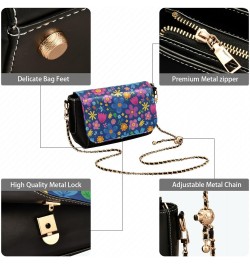 Colorful Floral Crossbody Camera Bag for Women Waterproof Small Black Purses with Adjustable Strap Sling Bags $17.21 Shoulder...