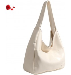 Ooomay Maya Shoulder Bag, Hobo Bag Women, Maya Shoulder Bag, Vegan Leather Maya Bag Casual Trendy Soft Bag White $14.40 Shoul...