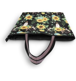 Women's Handbag Tote Bag WTop Handle Shoulder Bag for Ladies (Large) Sunflower $11.39 Totes