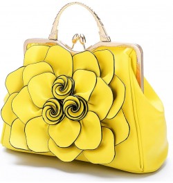 Women's Evening Clutches Handbags Formal Party Wallets Wedding Purses Wristlets Ethnic Totes Satchel 9156-1-yellow $23.56 Sat...