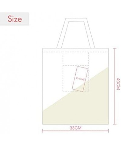 Green Rhombus Triangle Illustration Pattern Stamp Shopping Ecofriendly Storage Canvas Tote Bag $13.64 Totes