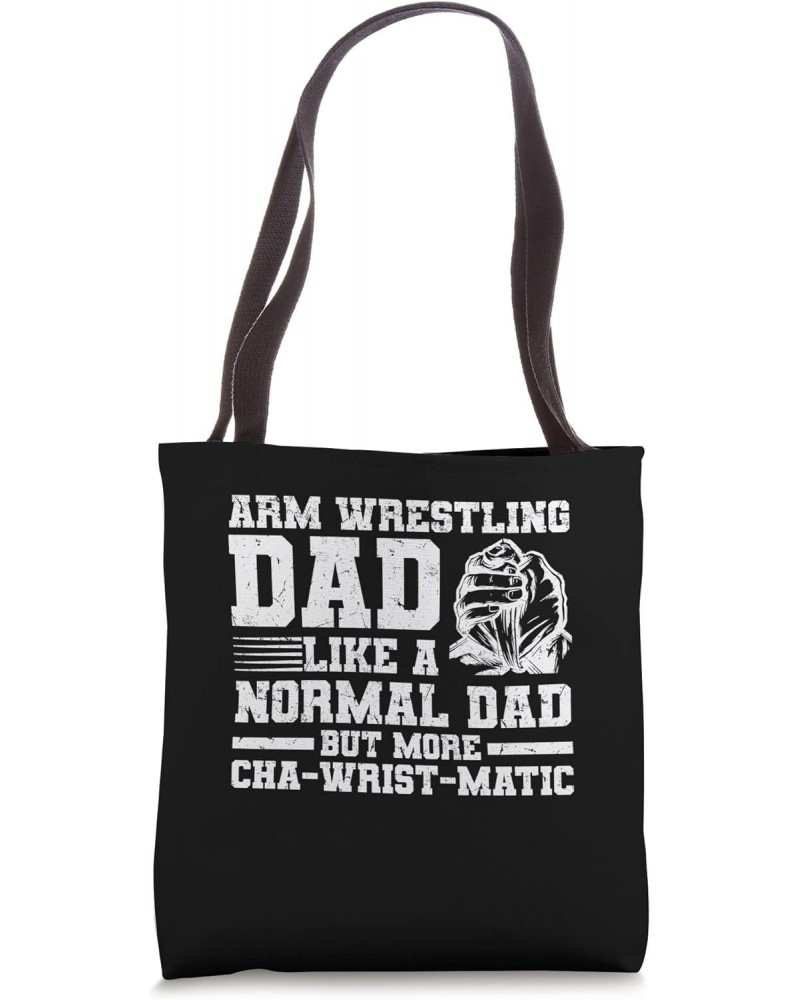 Arm Wrestling Dad - Armwrestling Arm Wrestler Arm Wrestling Tote Bag $11.72 Totes