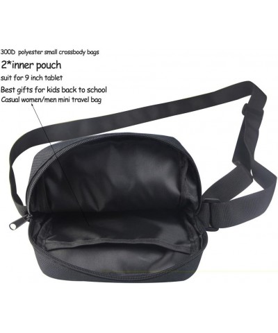 Women Teens Shoulder Crossbody Bag, Lightweight Zipper Messenger Bags for Travel School Customized $10.19 Satchels