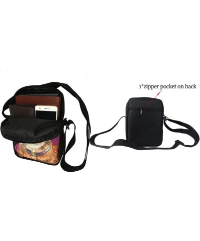 Women Teens Shoulder Crossbody Bag, Lightweight Zipper Messenger Bags for Travel School Customized $10.19 Satchels