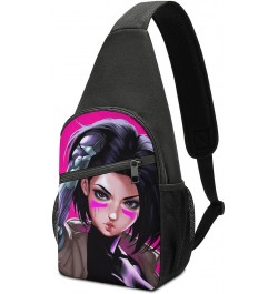 Alita Battle Angel Shoulder Bag Crossbody Backpack Men And Women Outdoor Travel Lightweight Shoulder Bag One Size $14.85 Shou...