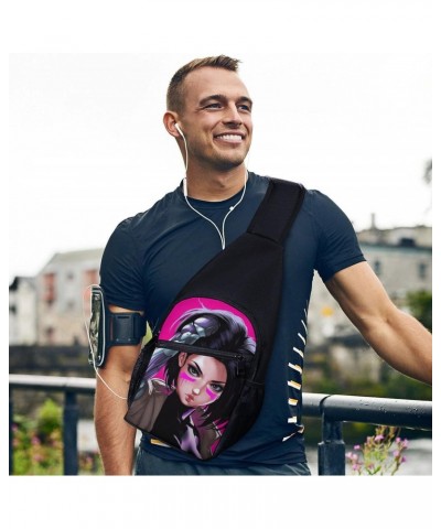 Alita Battle Angel Shoulder Bag Crossbody Backpack Men And Women Outdoor Travel Lightweight Shoulder Bag One Size $14.85 Shou...