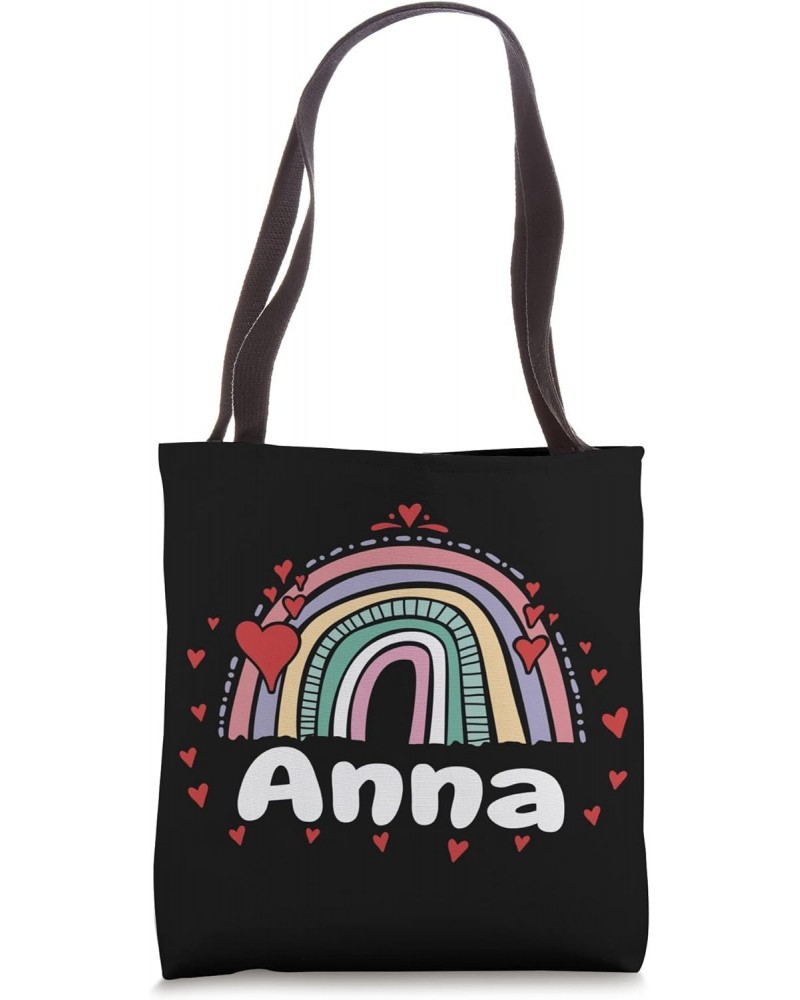 Anna T-Shirt for women girl, Anna Name Birthday Tote Bag $13.59 Totes