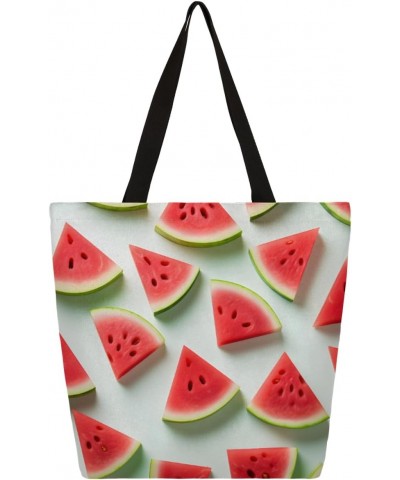 Floral Fruit Canvas Tote - Functional & Stylish for Daily Use $13.10 Totes