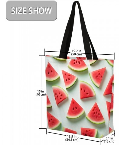 Floral Fruit Canvas Tote - Functional & Stylish for Daily Use $13.10 Totes