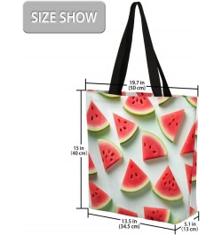 Floral Fruit Canvas Tote - Functional & Stylish for Daily Use $13.10 Totes