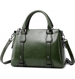 Large Capacity textured women's bag bag handbag fashion women's bag women's shoulder Women's bag Green $40.50 Totes