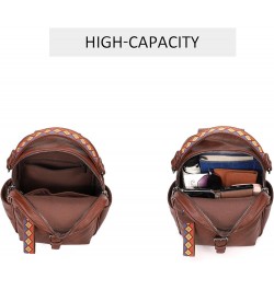 Small Daypack Backpack Purse for Women Fashion Shoulder Backpack Handbags ladies (Yellowish Brown) Chestnut Brown $18.48 Back...