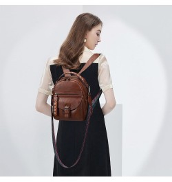 Small Daypack Backpack Purse for Women Fashion Shoulder Backpack Handbags ladies (Yellowish Brown) Chestnut Brown $18.48 Back...