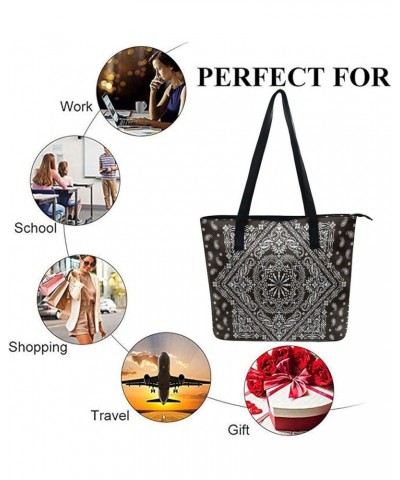 Large Leather Handbag Big Shoulder Commuter Bag Waterproof Shoulder Bucket Bag Color144 $15.95 Totes