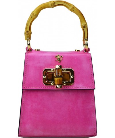 Pratesi Leather, Leather Bag for Woman Castalia R298/22 in cow leather Pink $97.65 Handbags