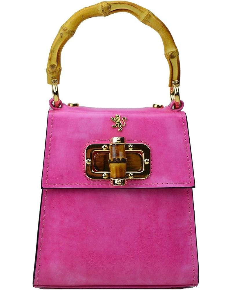 Pratesi Leather, Leather Bag for Woman Castalia R298/22 in cow leather Pink $97.65 Handbags