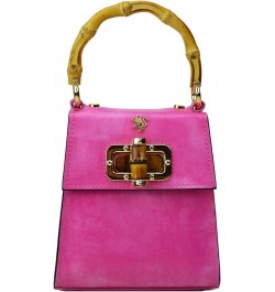 Pratesi Leather, Leather Bag for Woman Castalia R298/22 in cow leather Pink $97.65 Handbags