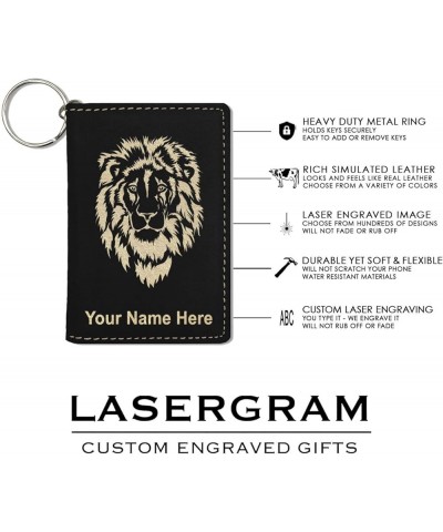 ID Holder Wallet, STN Student Nurse, Personalized Engraving Included (Teal) Black with Gold $13.72 Wallets