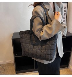 Fashion Ladies Handbags Rhombus Pattern Autumn Winter Purses Handbags Solid Shopper Bag Women for Daily Holiday Black $7.79 T...