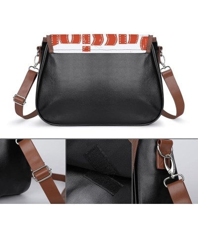 Fashion Crossbody Bags Women's Shoulder Bags Classic City Leather Satchels Hobo Bags Tokyo Tower Red Color9 $29.99 Hobo Bags