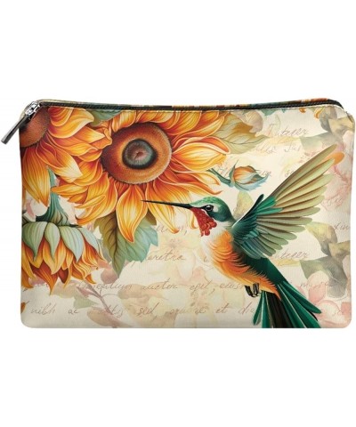 Clutch Purses for Women Formal Zipper Wallet Ladies Purses and Handbags Women Ladies Bag Hummingbird Sunflower $9.53 Totes