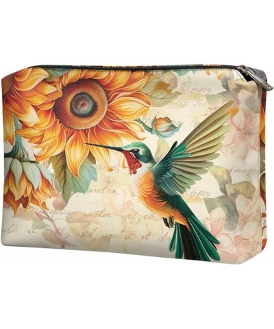 Clutch Purses for Women Formal Zipper Wallet Ladies Purses and Handbags Women Ladies Bag Hummingbird Sunflower $9.53 Totes