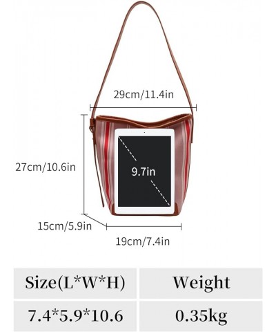 Bucket Bags and Purses for Women Canvas Shoulder Bag Medium Satchel Hobo Purse Ladies Crossbody Purses (Black) Pink $26.58 Totes