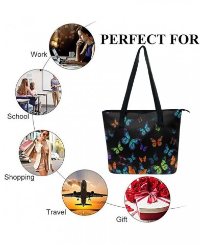 Women's Soft Leather Handbag Fashion Tote Bag Big Commuter Bag With Zipper Color330 $12.86 Totes