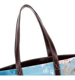 Tote Bag, Large Tote Bag, Women's Tote Handbags, Retro Art Bird Floral Flower, Womens Tote Bag Design 2452 $26.87 Totes