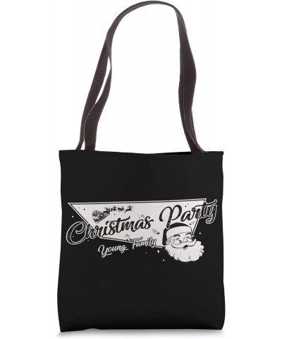 Young Family Ready for Christmas Party Thanksgiving Tote Bag $13.62 Totes