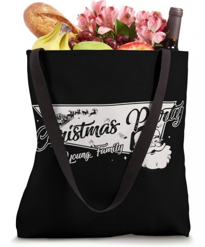 Young Family Ready for Christmas Party Thanksgiving Tote Bag $13.62 Totes