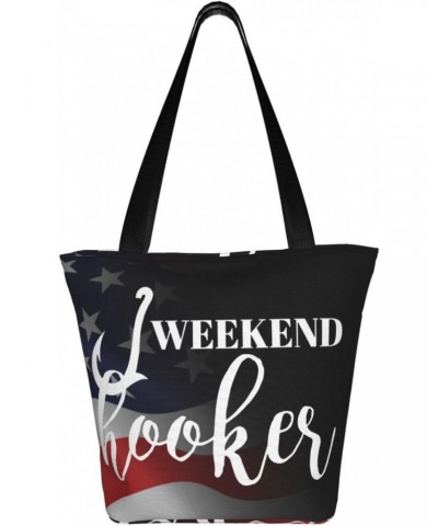 Weekend Hooker Fashion Shoulder Bag Large Capacity For Man Or Woman $17.28 Totes