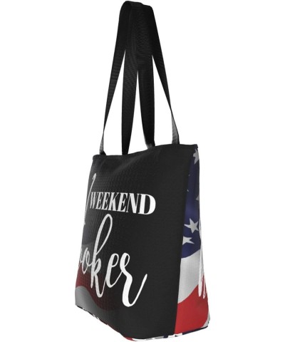 Weekend Hooker Fashion Shoulder Bag Large Capacity For Man Or Woman $17.28 Totes