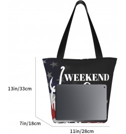 Weekend Hooker Fashion Shoulder Bag Large Capacity For Man Or Woman $17.28 Totes