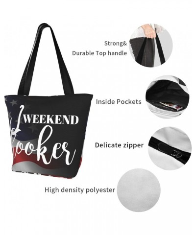 Weekend Hooker Fashion Shoulder Bag Large Capacity For Man Or Woman $17.28 Totes