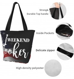 Weekend Hooker Fashion Shoulder Bag Large Capacity For Man Or Woman $17.28 Totes