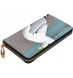 Cute SeagullWomen'S Zipped Wallet With Multiple Card Slots. With Zipped Coin Pocket. $22.34 Wallets