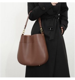 Fashion Women Cowhide Shoulder Bag Handbag for Women Shoulder Bag for Women 12*12*3.5'' Coffee $48.73 Shoulder Bags