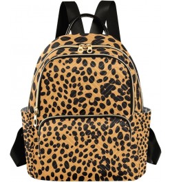 Small Backpack Purse for Women, Leopard Black Travel Bag Casual Daypack Shoulder Bag Medium $21.59 Backpacks