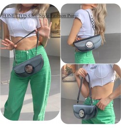 90s Shoulder Bags Women, Trendy Handbag Girls Chic Style Crossbody Clutch Purse Fashion D-gradient Grey $23.36 Shoulder Bags