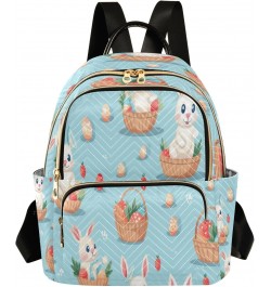 Carrot Easter Rabbit Women Backpack Purse Travel Daypack Shoulder Bag $15.05 Backpacks