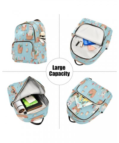 Carrot Easter Rabbit Women Backpack Purse Travel Daypack Shoulder Bag $15.05 Backpacks