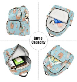 Carrot Easter Rabbit Women Backpack Purse Travel Daypack Shoulder Bag $15.05 Backpacks