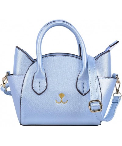 Cat Purse for Women Cute Top Handle Shoulder Bag for Teens Girls Pu Leather Gothic Handbag Crossbody Bag A-cat Blue $17.04 Sh...