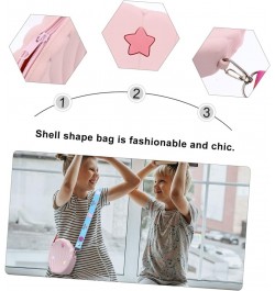 Trendy Zipper Pouch 3 Pcs Shell Coin Purse Shoulder Bag for Women Crossbody Purse for Women Bag for Girls Women Purses Crossb...