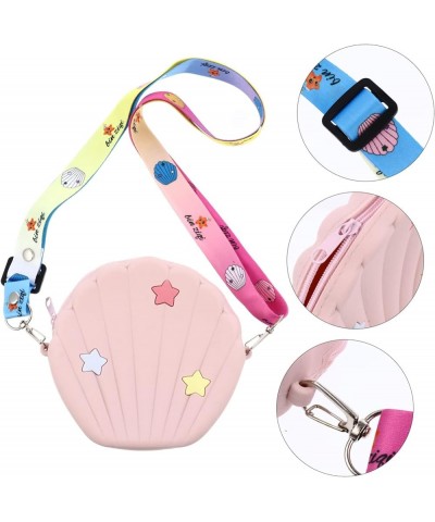 Trendy Zipper Pouch 3 Pcs Shell Coin Purse Shoulder Bag for Women Crossbody Purse for Women Bag for Girls Women Purses Crossb...