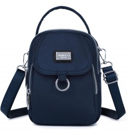 women's single shoulder crossbody bag small square bag,Multi Pocket Casual Crossbody Bag,Women Crossbody Bag Blue $11.39 Cros...